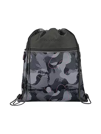 COOCAZOO | Bolsa de gimnasia BLAZING FIRE | grau
